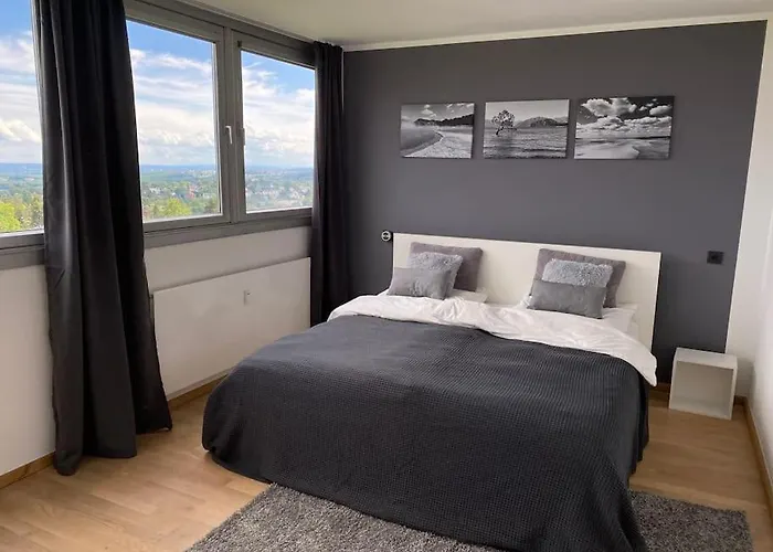 شقة Skyline Mit Pool And Netflix