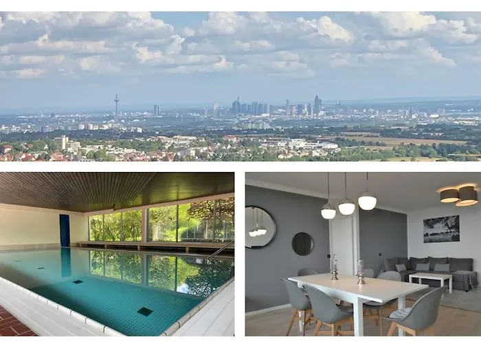 Skyline Mit Pool And Netflix شقة